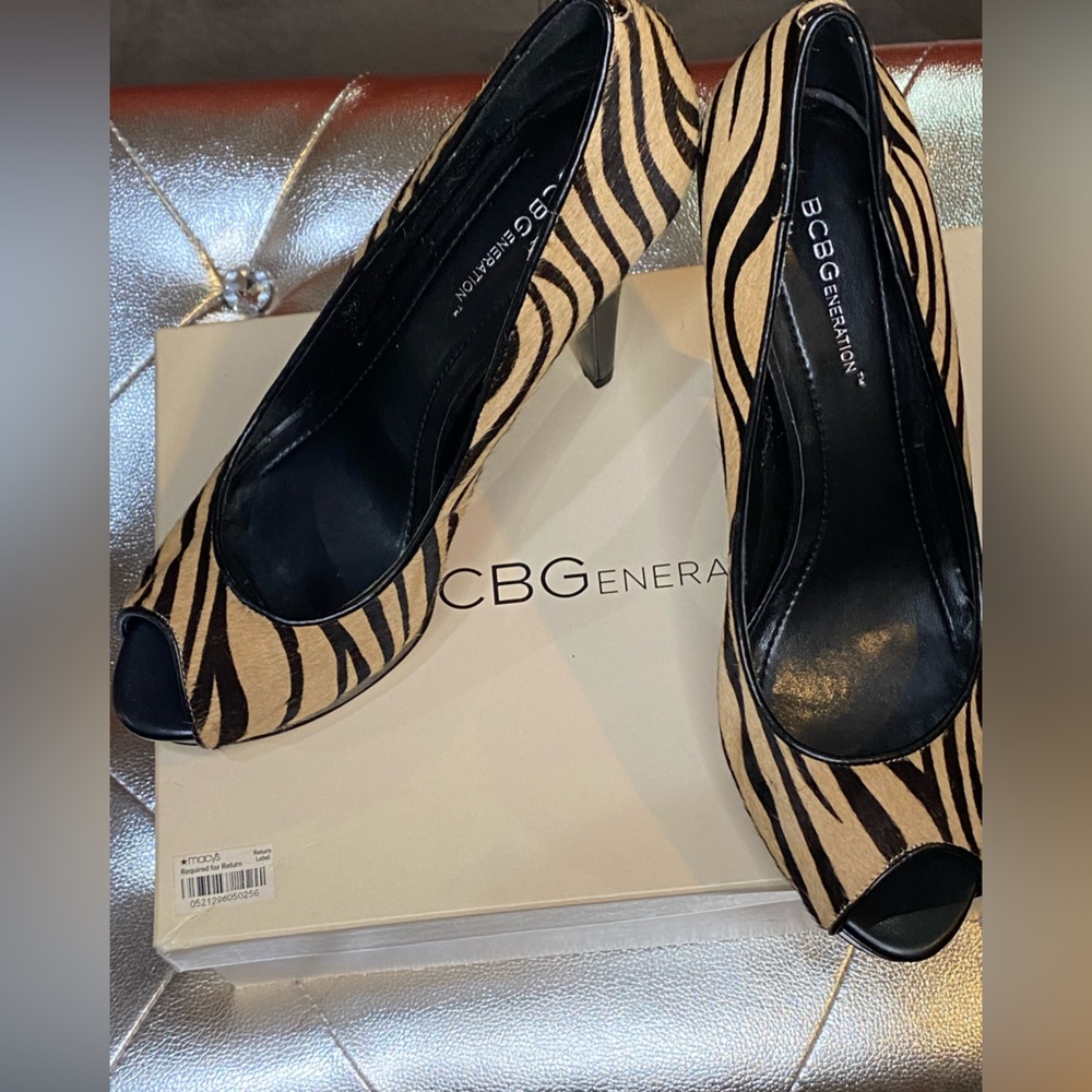 bcbgeneration stiletto heel shoes sz 9.5